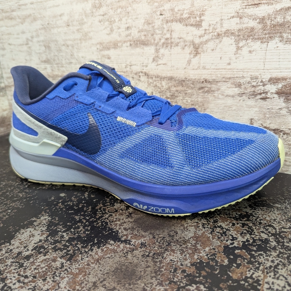 Mens Nike Air Zoom Structure 25 Running Shoes Sz 13 M Used DJ7883 403 - Picture 2 of 8